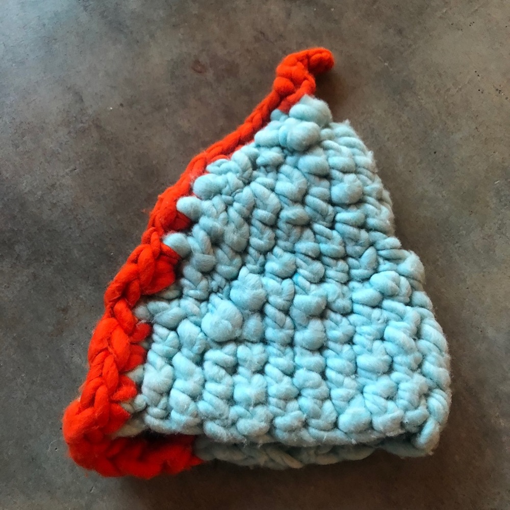 Unique Knitted Beanie Barney’s NY